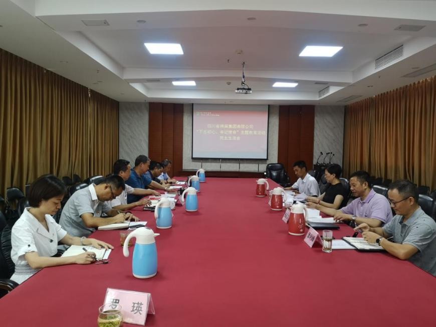 集團公司召開“不忘初心、牢記使命”主題教育活動民主生活會